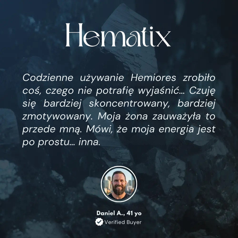 Bransoletka Hematix® z hematytu